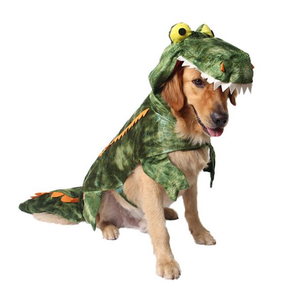 

halloween pet clothing cat clothes crocodile animal shape dog warm clothes change dress