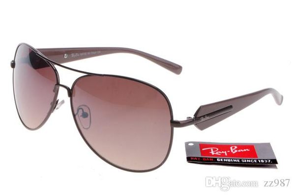 

пилот стиль солнцезащитные очки brand cолнцезащитные очки для мужчин женщины металлическая рамка флэш зеркальное стекло объектива модные сол, White;black