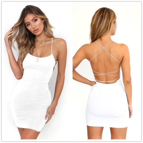 

black white dress women spaghetti strap dresses female high waist sheath club dress short summer mini sleeveless vestidos, Black;gray