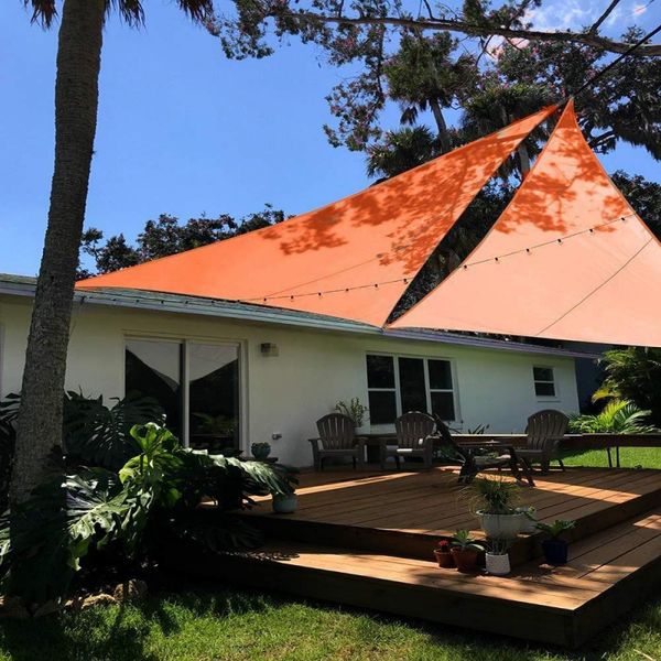 

sun shade sail uv block canopy for outdoor yard patio lawn garden deck