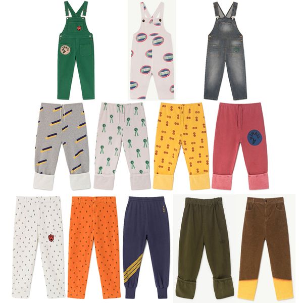 

kids pants 2019 autumn winter strafina boys girls pants trousers with braces baby toddlers jumpsuit overall children clothes, Blue