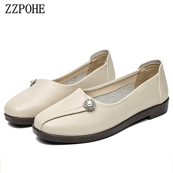 Zzpohe 2019 Spring And Autumn New Mother Shoes Work Shoes