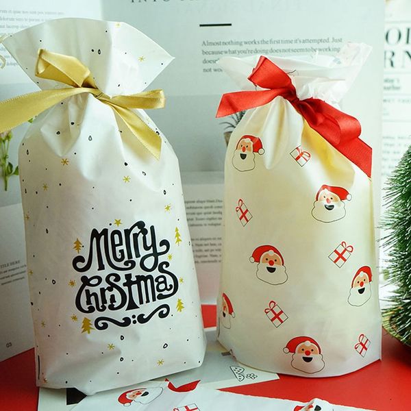 

candy cookies gift bags with ribbon snack biscuit baking package wedding birthday party decoration christmas gift bags