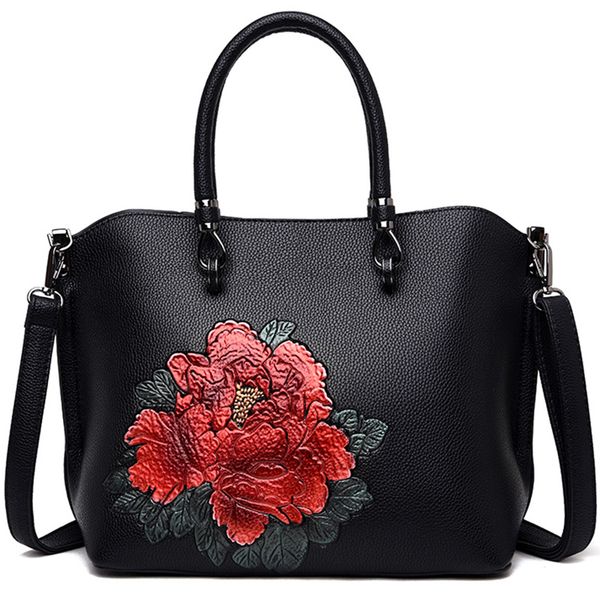 

jhd-ethnic trend female retro mobile handbags personality wild single shoulder sling embossed handbag