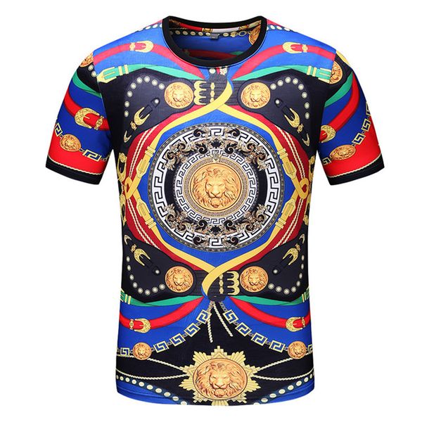 

summer designer t-shirt men's medusa t-shirt men's designer fashion brand polo shirt italian print t-shirt men's designer