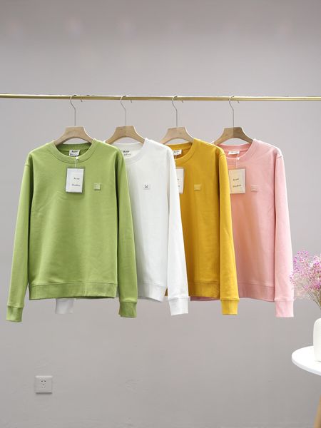 

19fw luxurious brand design acne new color men casual sweatshirts sweater pullovers streetwear outdoor hoodie, Blue;black