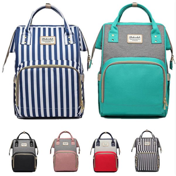 

dokoclub diaper bag for baby mummy nursing bag large capacity waterproof portable travel anti-thief nappy