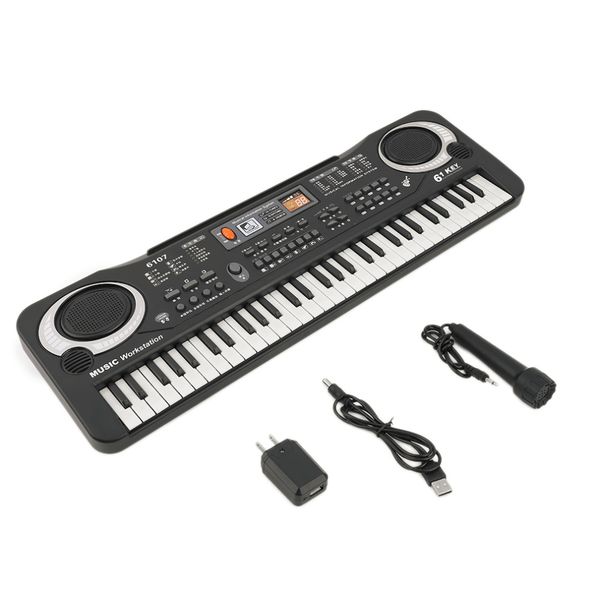 

многофункциональный delicate 61 клавиши digital music electronic keyboard board подарок игрушки электрические фортепиано орган музыкальный о