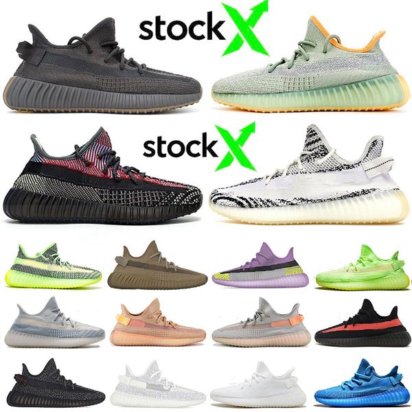 

2020 kanye west earth cinder desert sage yeshaya marsh flax men women running shoes yecheil black static reflective designer sneakers