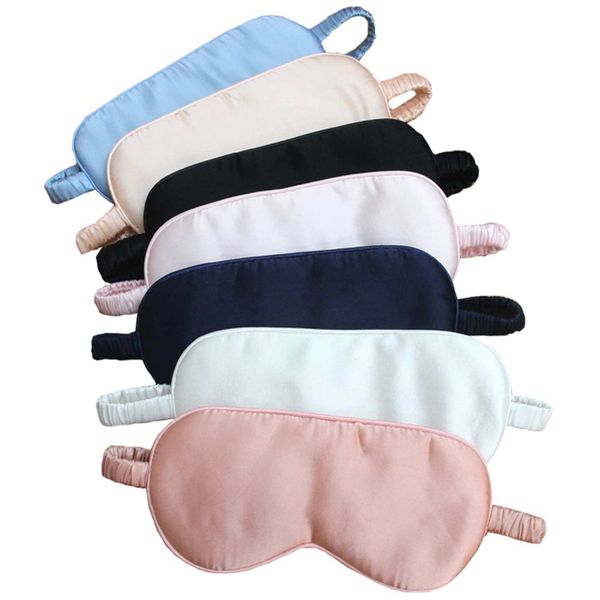 

3d sleep mask eyeshade silk rest eyes patch portable travel sleeping eye mask blindfold eyeshade cover mask for sleep women men parche de oj