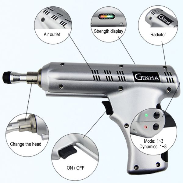 

2020 smart impulse digital adjustable intensity medical therapy chiropractic adjusting instrument \activator \ electric correction gun