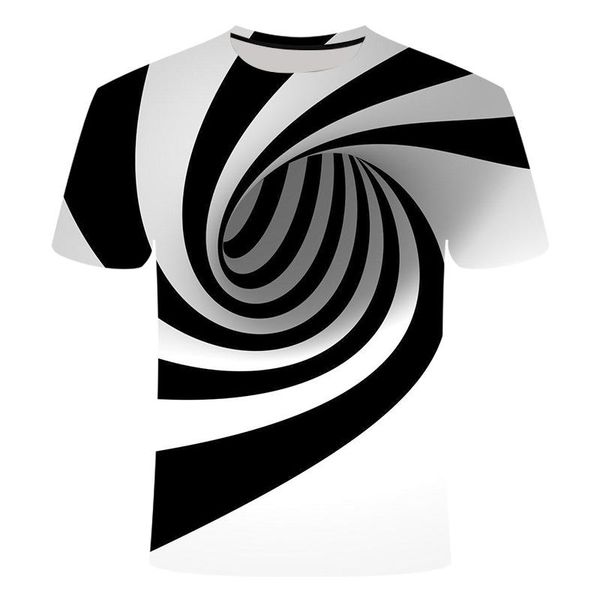 

мужские дизайнерские футболки мода 3d printed геометрическую short solid sleeved тройники мужские женские joker o-образным вырезом топы лето, White;black