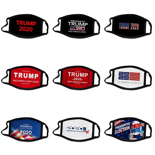 

designer trump face mask meltblown non woven masks three layers waterproof mask air transport wholesale #866, Black