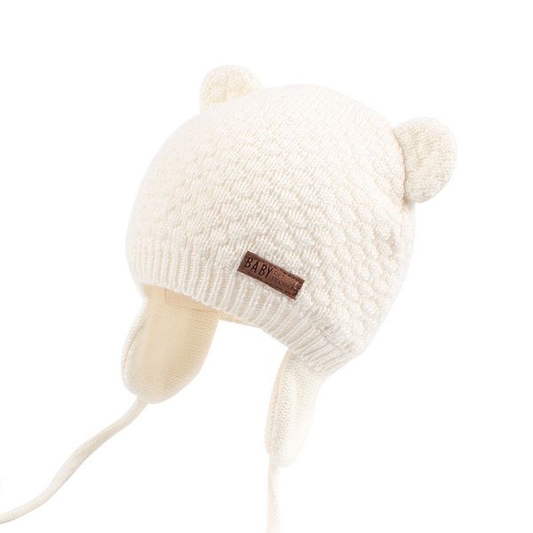 Baby Sheep Hat Toddler Soft Hat Infant Cotton Hat 0-24Months Blue