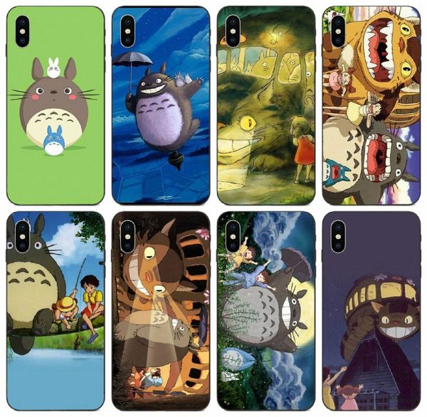 

tongtrade] my neighbor totoro smiling cat case for apple iphone 11 pro max x xs 8 7 6 5 galaxy j2 huawei y6 pro sony xperia e3 custom case