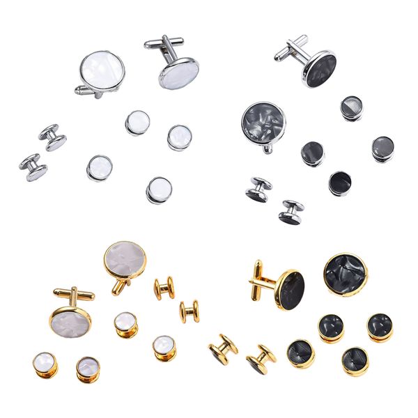 

32pcs men cufflinks suits shirt party french cuff links, Silver
