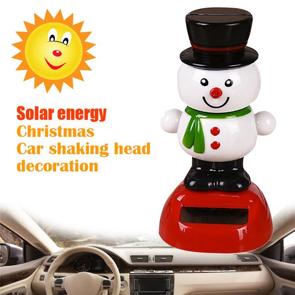 

carprie 2019 new solar powered dancing swinging dancer toy car windowsill decoration christmas