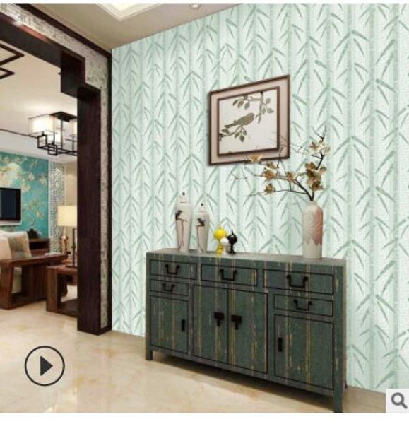 

china fengzhu chinese wallpaper living room, bedroom, restaurant, l decoration self-adhesive wallpaper wholesale