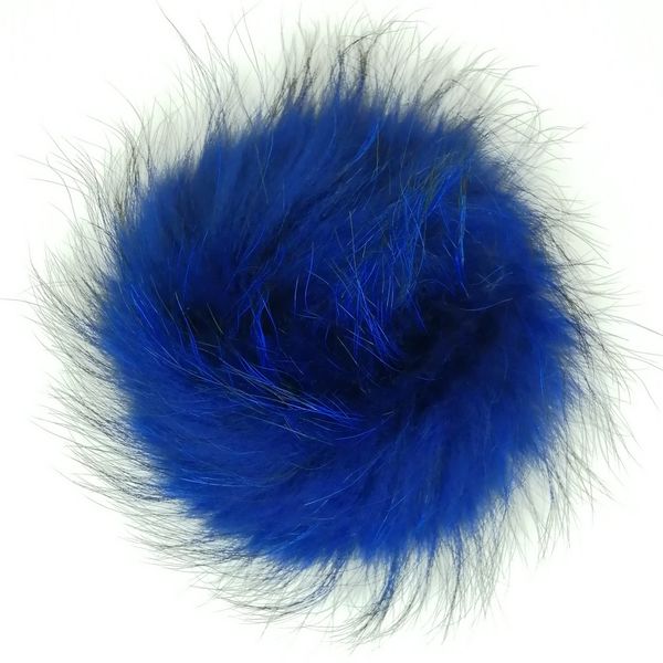 

fashion and soft raccoon fur pompoms accessories for knitting woolen beanie pompons keychain pendant decoration customized colours, Silver