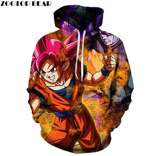 

fire running anime 3d print hoodie men casual hoody pullover tracksuit spring hoodies streatwear sweatshirts dropship zooear, Black