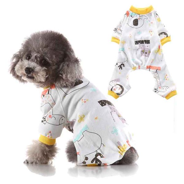 

cotton four-leg pet dog clothes pajamas donkey printed dog pajamas sell
