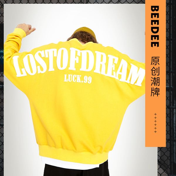 

осени новый японский стиль прилив фирменных воротничком мужской назад большая буква пена офсетная печать сыпучих мужской верхней, Black