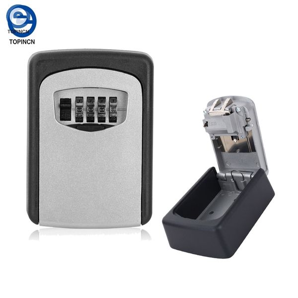 2019 Key Storage Organizer Boxes 4 Digit Wall Mounted Password