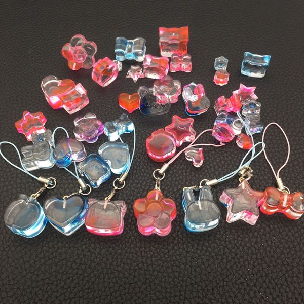 

1pcs liquid silicone mold diy resin jewelry star cat bow pendant necklace pendant lanugo mold resin molds for jewelry