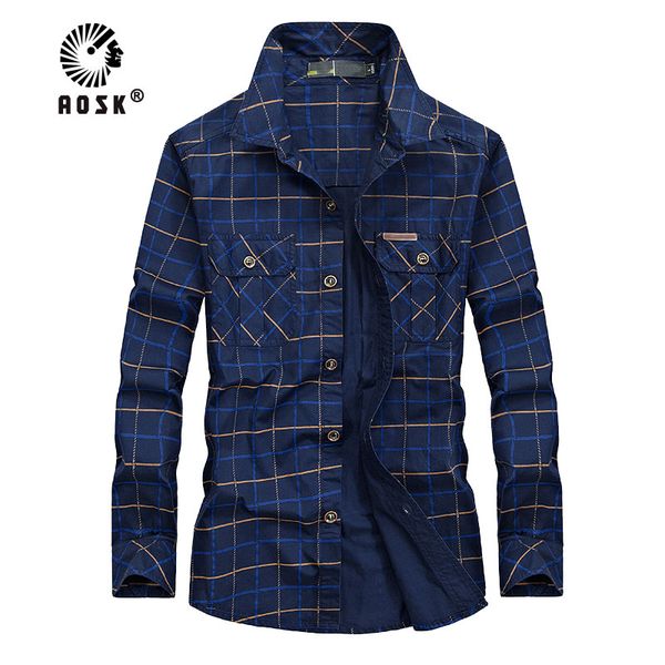 

plaid shirt men's 2019 new fashion 100% cotton long-sleeved casual men's large size 5xl thin striped shirt, White;black