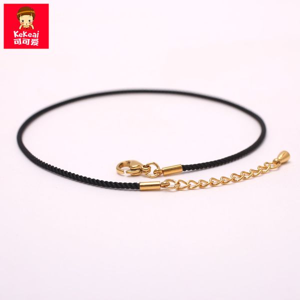 

cocoey extended chain jiao sheng simple foot chain-style mori-style red rope anklet for men and women couple models hand-braided wire, Red;blue
