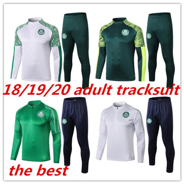

2019 palmeiras soccer tracksuit chandal 19 20 brazil club se palmeiras 2020 g.jesus alecsandro football jacket training suit, Black