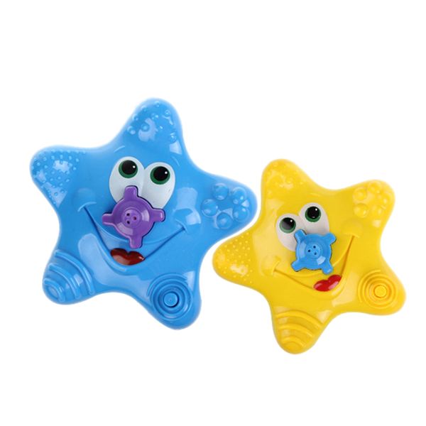 

kids baby electronic starfish shape rotating floating water bath toys