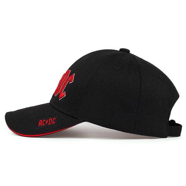 

2019 acdc embroidery baseball cap fashion new hat eaves embroidery caps casual hats outdoor hip hop sun hat, Blue;gray