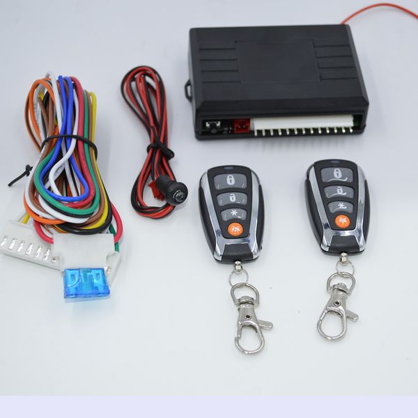 

12v auto start central lock alarma auto keyless entry system remotr trunk release remonte start car alarm system