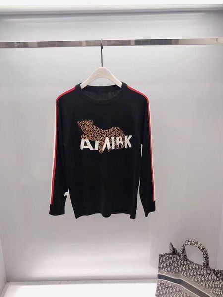 

we11684 fashion men's sweaters 2019 runway european design party style men's clothing, White;black