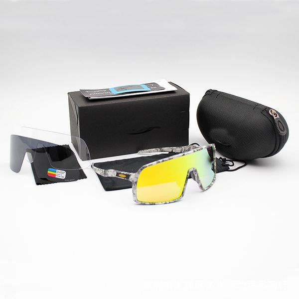 

wholesale-9406 cycling eyewear sutro men fashion polarized tr90 sunglasses outdoor running glasses 8 colorful,polariezed,transparent len, White;black