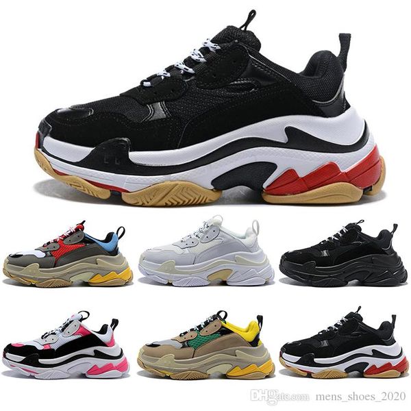 

with socks triple s designer old dad sneaker combination soles boots mens womens fashion casual shoes high mens designer shoes