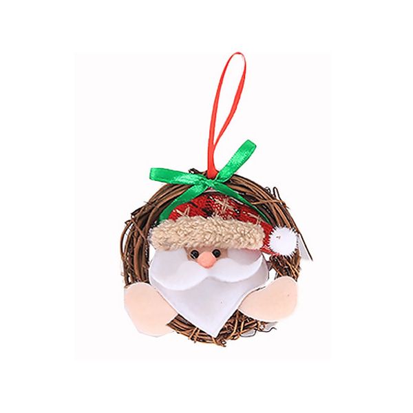 

christmas ornaments christmas snowman old wreath decorations little figurine rattan circle christmas decoration props