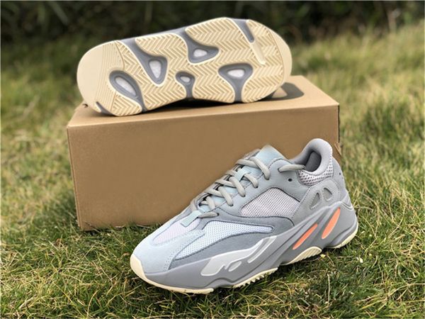 

2019 new authentic 700 v2 inertia kanye west outdoor shoes for men women runner wave mauve static grey eg7597 limited sneakers with box, White;red