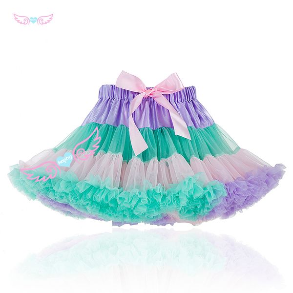 

womens skirt fluffy chiffon pettiskirts bubble skirt party dance tutu skirt women lolita petticoat girls faldas saia jupe courte, Black;gray
