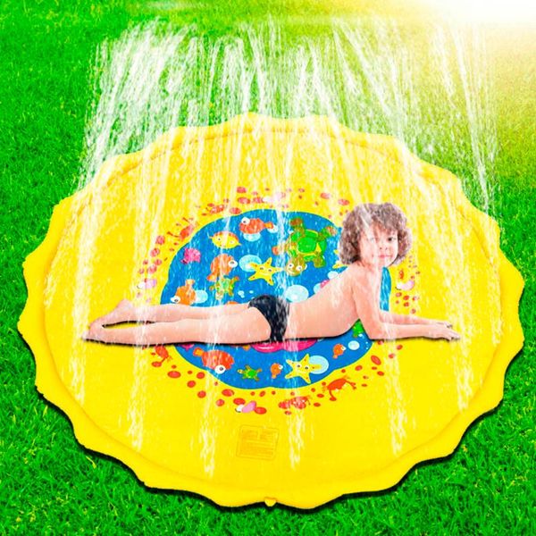 

вода мат пляжный мат lawn надувные спрей воды подушка для бассейнов игрушечный бассейн