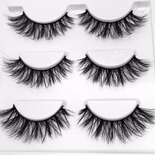 

new 3d fake eyelashes natural long eye lashes 100% hand made thick false eyelashes extension bare makeup lashes