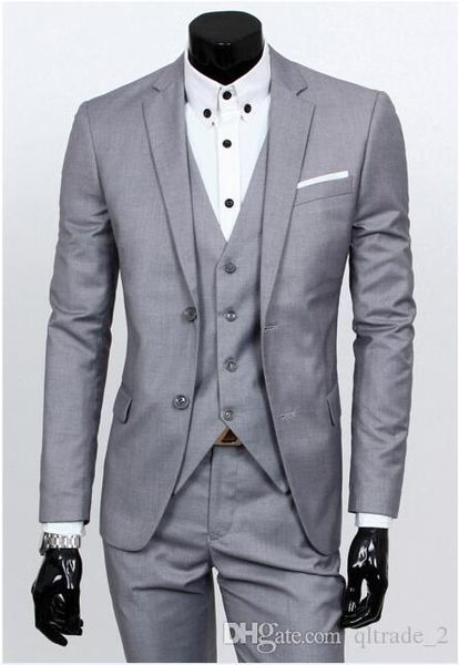 

three-piece mens suit business occupation suits bridegroom suit dress casual suit jacket men, White;black