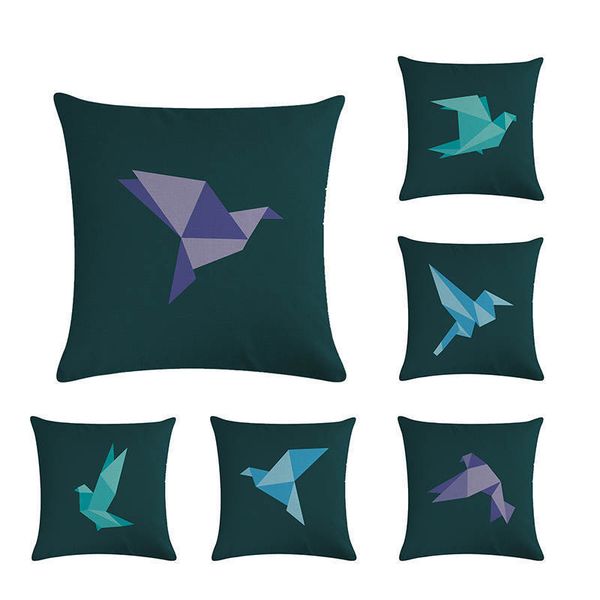 

полет бабочки подушка обложка 13 стили бумаги голубь живопись бежевый наволочки дети favor спальня диван украшение zy570