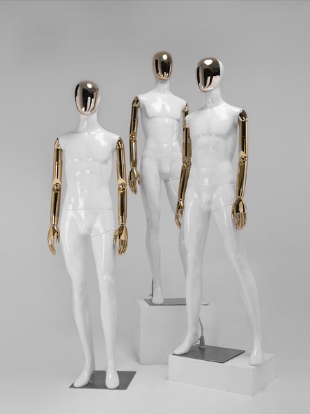 

new style full body white color mannequin male model on sale, Khaki