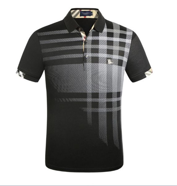 

G2y fa hion burburry men 039 ca ual hort leeve new lapel t hirt men wear polo hirt hort leeve brand weat hirt