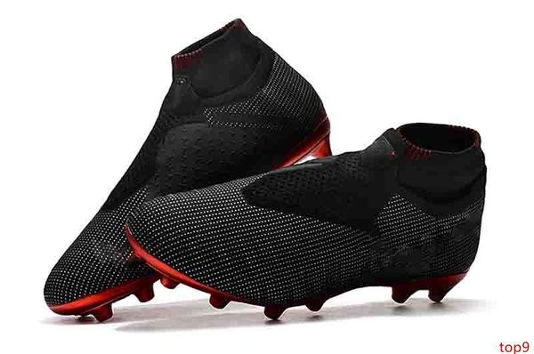 

mens phantom vision elite df fg agsoccer cleats for men soccer shoes mens socks laceless phantom vsn ag ankle football boots size 39-45