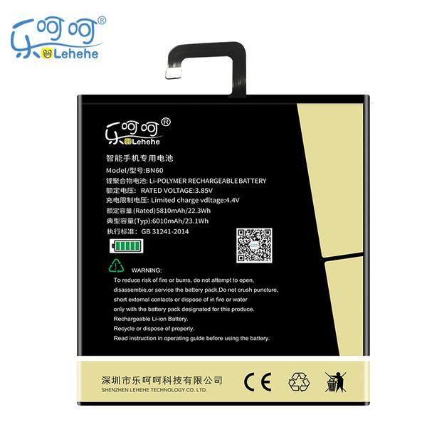

2019 new original lehehe bn60 battery for xiaomi pad 4 mipad4 6000mah tablet battery with tools gifts