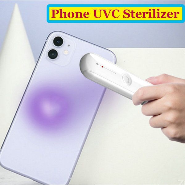 

мобильный телефон ультрафиолетовый свет стерилизатор uvc дезинфекция лампа 5w uv стерилизация лампа usb зарядка портативный ультрафиолетовый