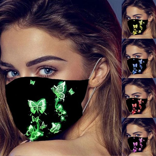 

creativity fashion butterfly printing face mask designer dust-proof washable reusable sports mask outdoor print mask dhl ing